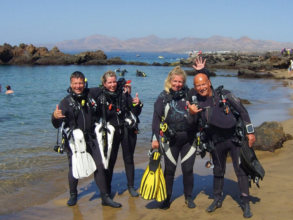 Haal ‘je PADI’ op Lanzarote